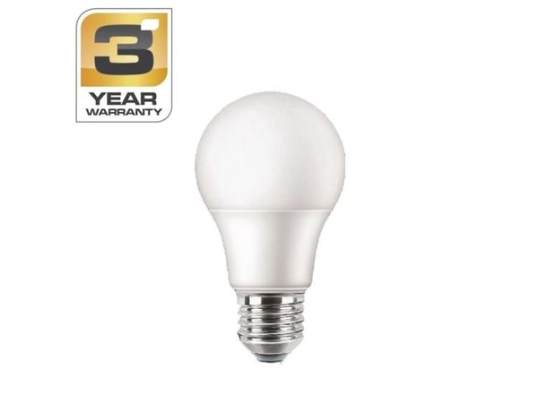 LED-pære standard A60 8W E27 806 lm 4000K matt