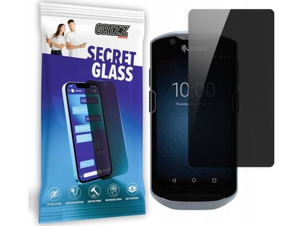 GrizzGlass SecretGlass personvernskjerm til Zebra TC520K
