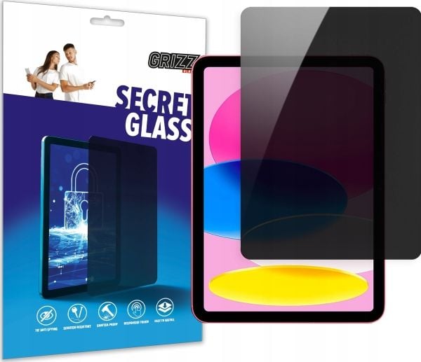 GrizzGlass SecretGlass personvernskjerm til Apple iPad (10. generasjon)