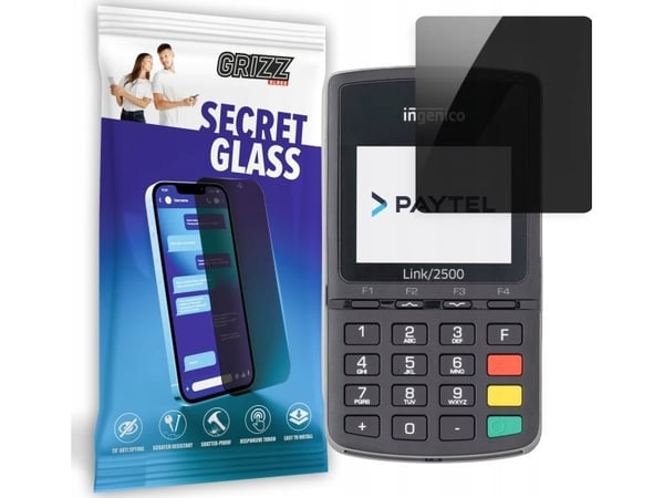 GrizzGlass SecretGlass personvernskjermglass til Ingenico Link 2500
