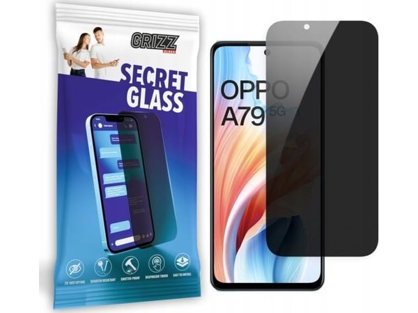 GrizzGlass personvernglass GrizzGlass SecretGlass til Oppo A79