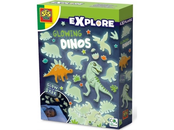 Ses Creative SES Hehkuvat dinosaurukset setti
