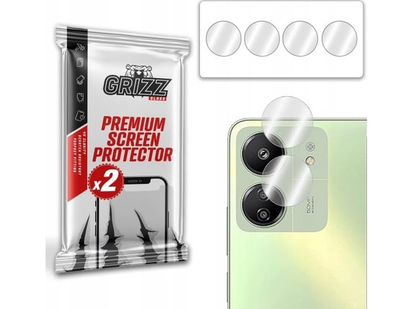 GrizzGlass Szkło na aparat GrizzGlass HybridGlass-kamera til Xiaomi Redmi 13C
