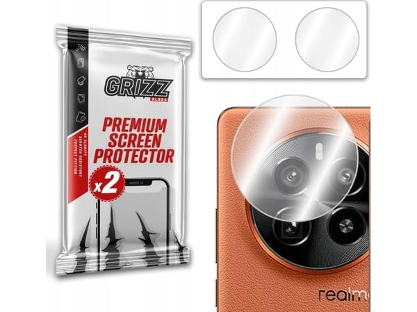 GrizzGlass Szkło med aparat GrizzGlass HybridGlass-kamera til Realme GT5 Pro