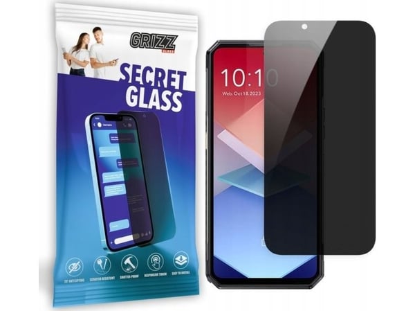 GrizzGlass personvernbeskyttelsesglass GrizzGlass SecretGlass til Oukitel WP30 Pro