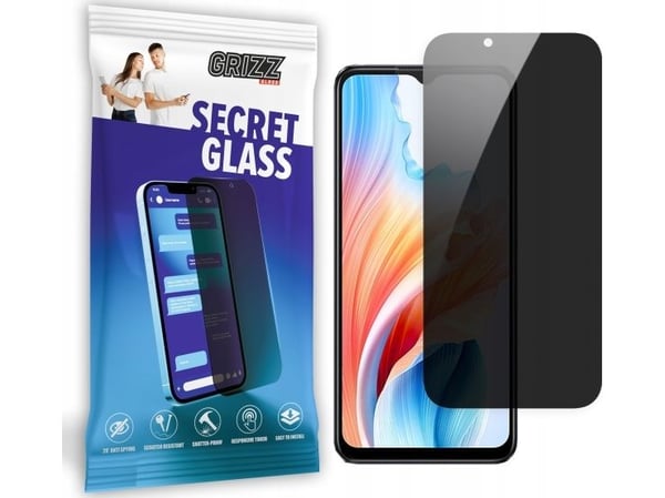 GrizzGlass personvernskjerm GrizzGlass SecretGlass til Oppo A2x