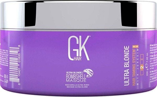 GK HAIR (Global Keratin) GK BOMBSHELL maske Ultra Blond 200 ml