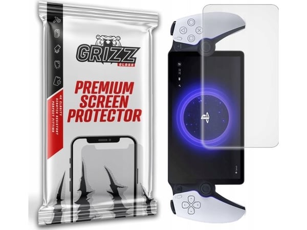 GrizzGlass matt film PaperScreen til PlayStation Portal