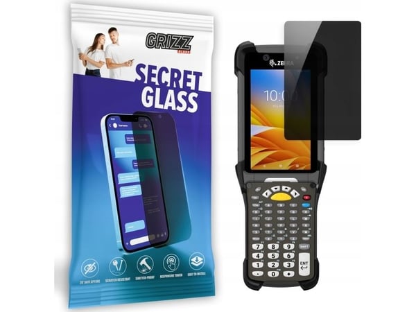 GrizzGlass GrizzGlass SecretGlass personvernglass for Zebra MC 9300-serien