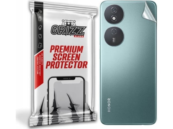 GrizzGlass satin-skin beskyttelsesfilm til Honor Play 8T (bakside)