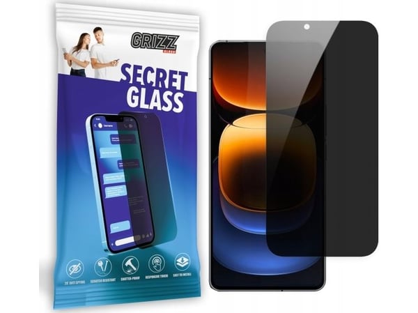 GrizzGlass personvernskjerm GrizzGlass SecretGlass til Vivo iQOO 12