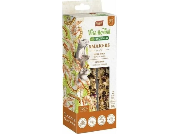 Vitapol Vita Herbal Functional Smakers maiskolber for gnagere