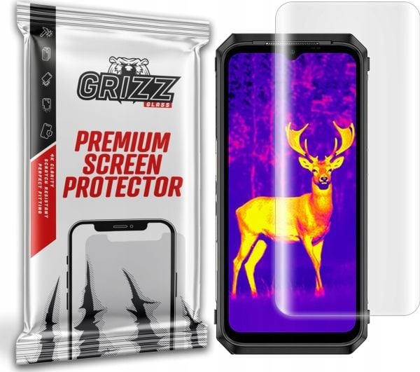 GrizzGlass hydrogel skjermbeskyttelse GrizzGlass Hydrofilm til Ulefone Power Armor 18T Ultra