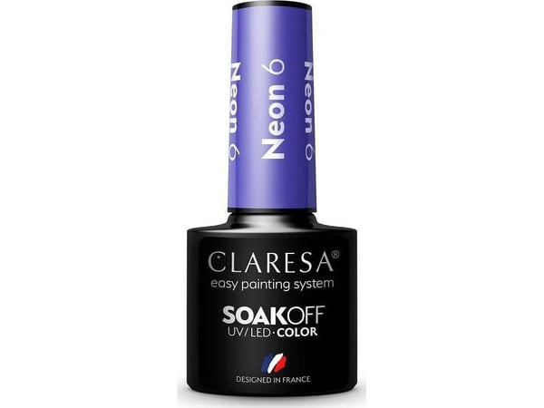Claresa Claresa Claresa Soak Off UV/LED Neon hybridilakka 6 5g