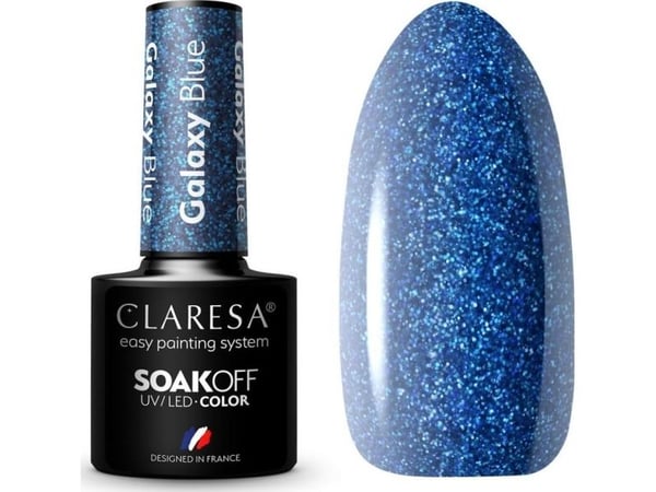 Claresa CLARESA Galaxy Blå hybridlakk 5g