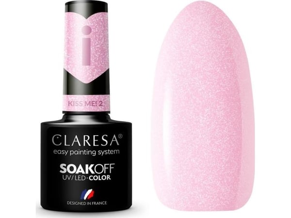 Claresa N hybrid varnish Kiss Me! 2 -5g&amp;