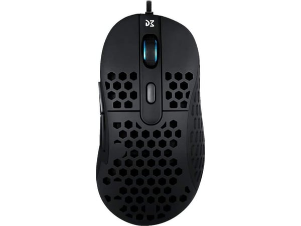 Dream Machines DM6 Holey Trio, RF trådløs + Bluetooth, 19000 dpi, Sort