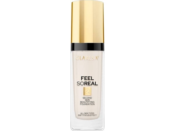 Claresa Claresa Claresa Feel So Real kaunistava kasvoväri 01 Fair-Light 30ml