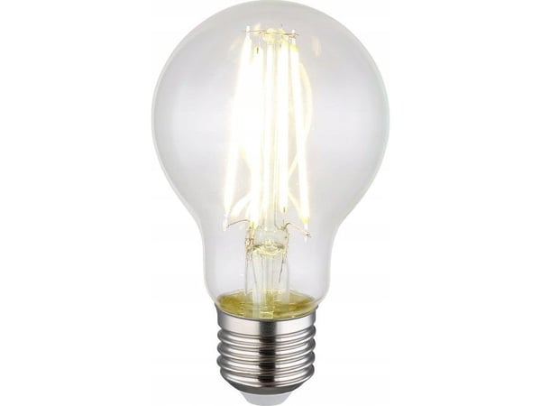 Globoeasterneurope Globo Leuchtmittel 10582CK LED-lamppu 1x7W E27 4000K 806Lm läpinäkyvä läpinäkyvä