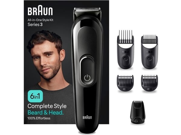 Braun Trimmer Braun MGK3410 6in1 sort