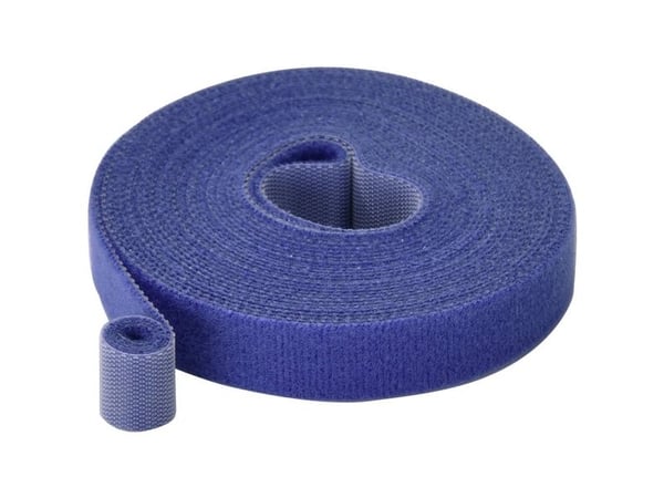 TRU COMPONENTS T24CA065 Kardborre för montering Kardborre statisk ögla del (L x B) 5 m x 15 mm Blå 5 m TRU COMPONENTS T24CA065 Kardborre för montering Kardborre statisk ögla del (L x B) 5 m x 15 mm Blå 5 m