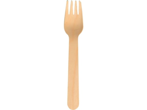 Gaffel, ABENA Gastro, 16x2,6cm, brun - (20 stk.)