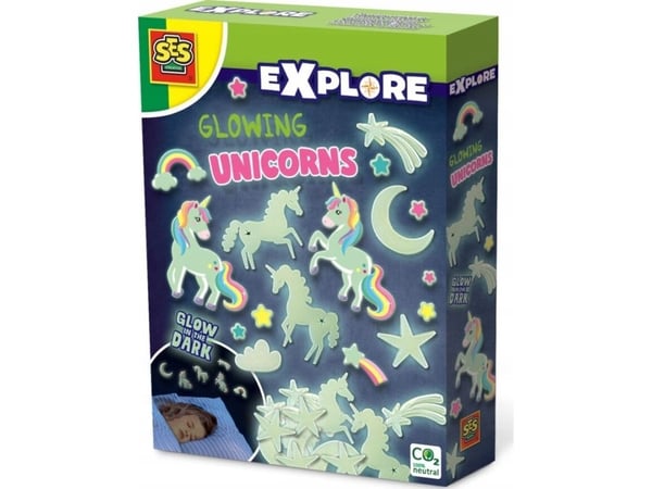 SES Creative 25128, Fotoark kartong, Flerfarget, Unicorn, Barnerom, Gutt/Jente, Barn
