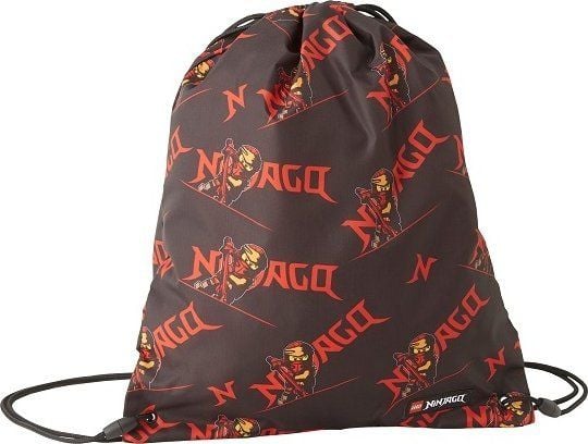 LEGO LEGO LEGO Ninjago Gymsack 10034-2302 musta Yhden kokoinen