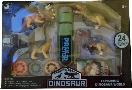 Madej dinosaursett + projektor 008983 51386