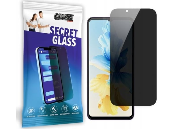 GrizzGlass personvern-/slørglass GrizzGlass SecretGlass til Cubot Note 40