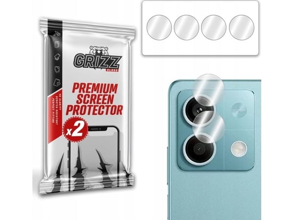GrizzGlass Kamera Glass GrizzGlass HybridGlass kamera for Xiaomi Redmi Note 13 5G