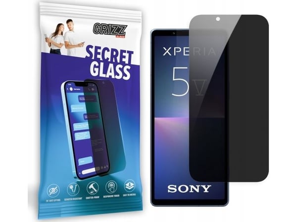 GrizzGlass personvernskjerm GrizzGlass SecretGlass for Sony Xperia 5 V