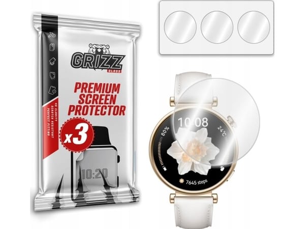 GrizzGlass GrizzGlass Hydrofilm hydrogel film for Huawei Watch GT 4 41mm