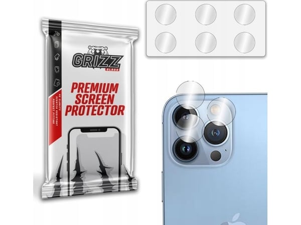 GrizzGlass kameralinsglas GrizzGlass HybridGlass för Apple iPhone 15 Pro Max GrizzGlass kameralinsglas GrizzGlass HybridGlass för Apple iPhone 15 Pro Max
