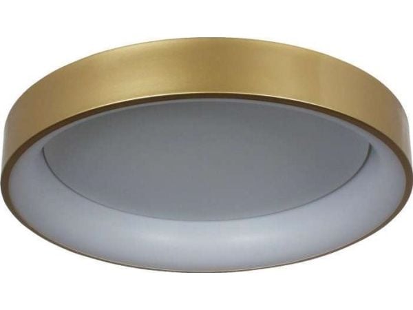 Light Prestige taklampe Rund takLAMPE GEORGIA LP-049/1C GD Light Prestige metall utenpåliggende LED-armatur 36W 3000K gull