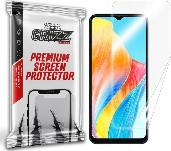 GrizzGlass keraaminenkalvo Oppo A18:lle