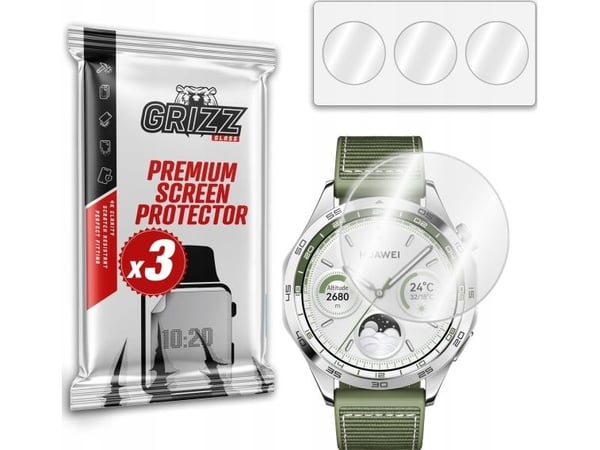 GrizzGlass GrizzGlass Hydrofilm hydrogel film for Huawei Watch GT 4 46mm
