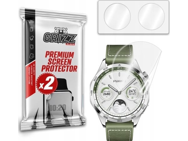 GrizzGlass GrizzGlass CeramicFilm Keramisk film for Huawei Watch GT 4 46mm