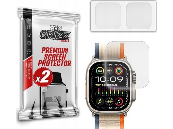 GrizzGlass matt film GrizzGlass PaperScreen til Apple Watch Ultra 2