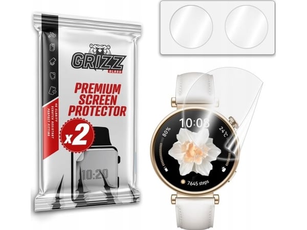 GrizzGlass GrizzGlass CeramicFilm Keramisk film for Huawei Watch GT 4 41mm
