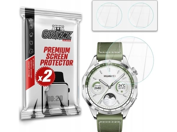 GrizzGlass GrizzGlass HybridGlass hybridglass til Huawei Watch GT 4 46mm