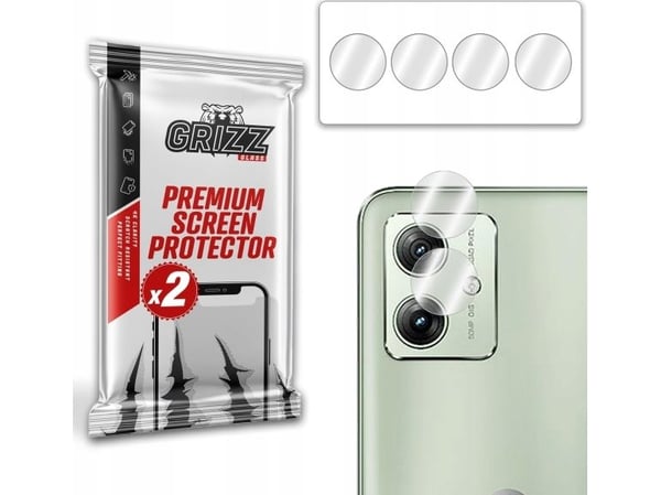GrizzGlass Szkło med aparat GrizzGlass HybridGlass-kamera til Motorola Moto G54