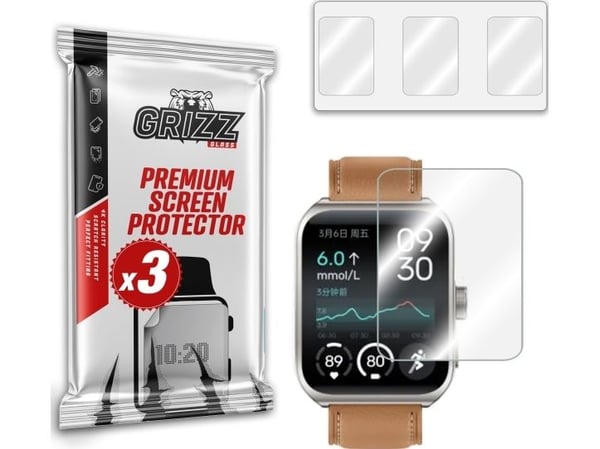 GrizzGlass Hydrogel Film for Oppo Watch 4 Pro