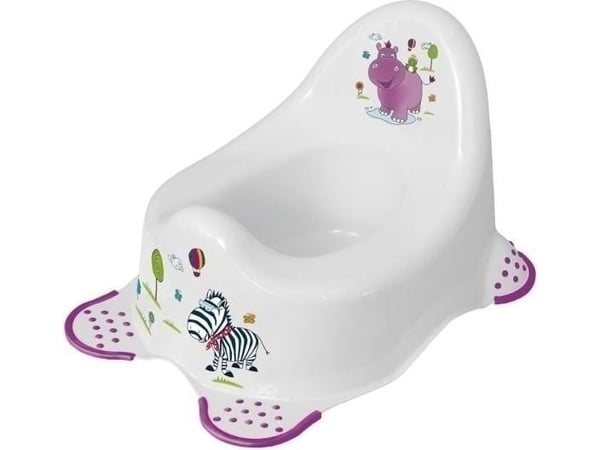 KEEEPER nattpotta "Hippo" vit 8648