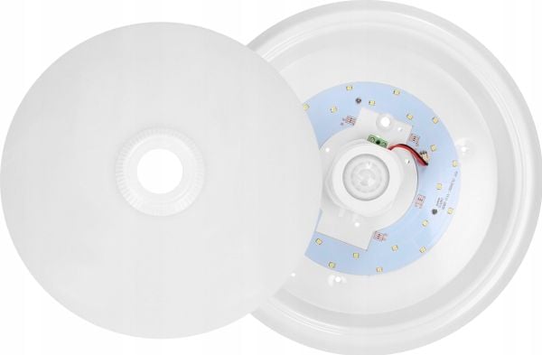 Taklampe Energizer ORNO ZONDA LED 12 W WHITE PLATE FLOW PC FEEL THE MOVEMENT