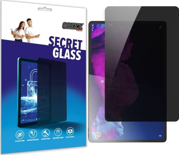 GrizzGlass personvernglass GrizzGlass SecretGlass til Lenovo Tab P12 Pro