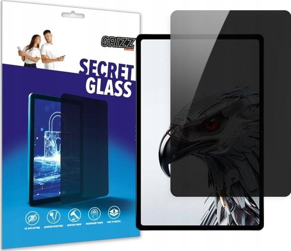 GrizzGlass Privatiseringsglass GrizzGlass SecretGlass for ZTE nubia Red Magic Tablet
