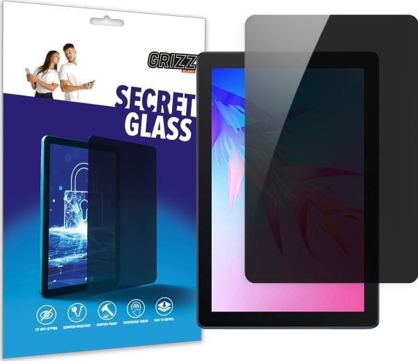 GrizzGlass personvern-Glass GrizzGlass SecretGlass til Huawei MatePad T10s