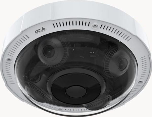 Axis P3737-PLE IP-sikkerhetskamera, innendørs/utendørs, kablet, kuppel, hvit, 100°/99°