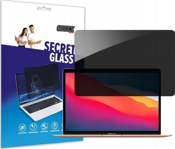 GrizzGlass Filter GrizzGlass SecretGlass Privacy Glass for Apple MacBook Air 13,3 tommer 2020